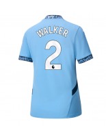 Manchester City Kyle Walker #2 Hjemmedrakt Dame 2024-25 Korte ermer